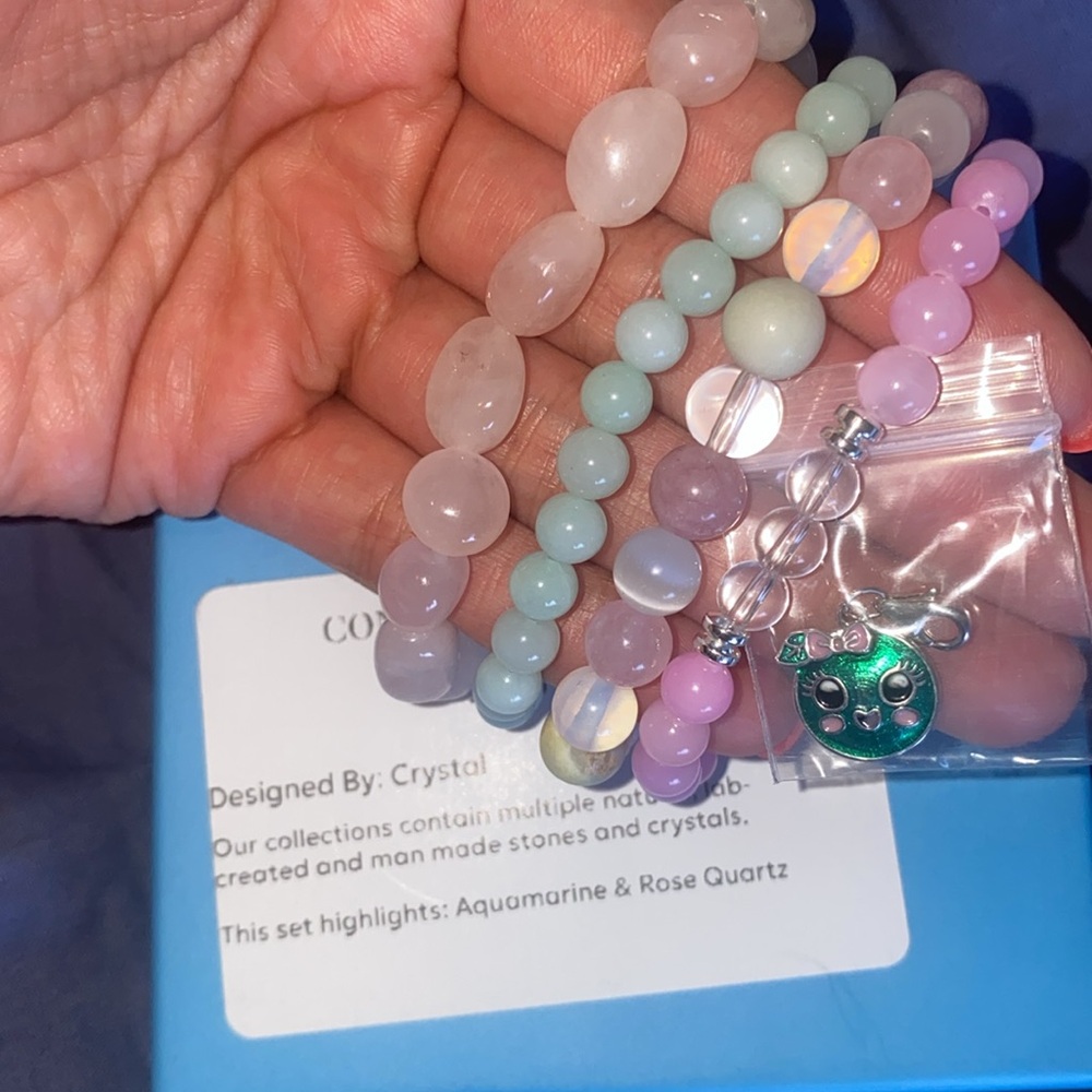 Ryze Party Consultant Staxx “Crystal” the sweet pea charm - Picture 4 of 6